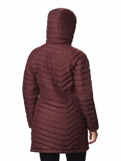 Columbia Women Maroon Powder Lite Mid Jacket -Columbia Shop 0b34ae3WK0034 671 4