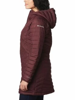 Columbia Women Maroon Powder Lite Mid Jacket -Columbia Shop 0b34ae3WK0034 671 5