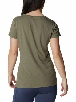 Columbia Women Green Daisy Days Short Sleeve Graphic T-Shirt -Columbia Shop 0bffae3AL3125 398 4