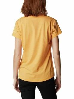 Columbia Women Orange Short Sleeve Sun Trek Ss Tee -Columbia Shop 0c39834AR2968 880 5