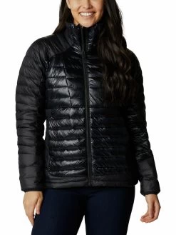 Columbia Women Black Full Sleeve Labyrinth Loop Jacket