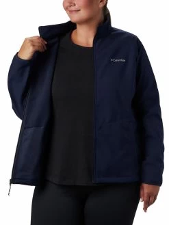 Columbia Women Blue Kruser Ridge Ii Softshell Jacket
