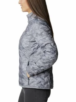 Columbia Women Grey Full Sleeve Delta Ridge Down Jacket -Columbia Shop 126d834WR0259 032 5