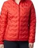 Columbia Women Red Full Sleeve Delta Ridge Down Jacket -Columbia Shop 1a64834WR0259 658 1