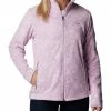 Columbia Women Purple Full Sleeve Fast Trek Printed Jacket -Columbia Shop 1d08834ER1012 572 1