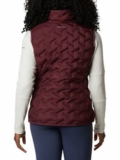 Columbia Women Wine Delta Ridge Down Vest -Columbia Shop 1f90ae3WK0759 671 4