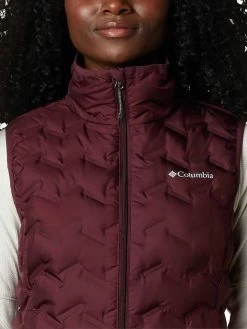 Columbia Women Wine Delta Ridge Down Vest -Columbia Shop 1f90ae3WK0759 671 5