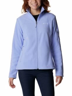 Columbia Women Powder Blue Fast Trek Ii Jackets