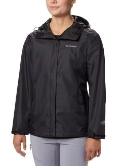 Columbia Women Black Arcadia Ii Rain Jacket