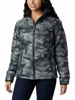 Columbia Women Multi-Color Powder Lite Jacket