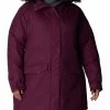 Columbia Women Purple Full Sleeve Suttle Mountain Long Insulated Jacket -Columbia Shop 2b1f834WR0885 616 1