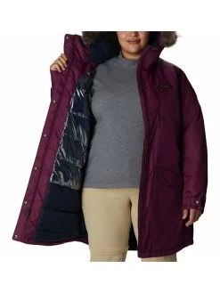 Columbia Women Purple Full Sleeve Suttle Mountain Long Insulated Jacket -Columbia Shop 2b1f834WR0885 616 3
