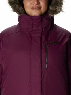 Columbia Women Purple Full Sleeve Suttle Mountain Long Insulated Jacket -Columbia Shop 2b1f834WR0885 616 4
