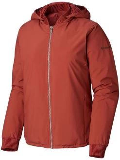 Columbia Women Red Hillsdale Spring Reversible Jacket