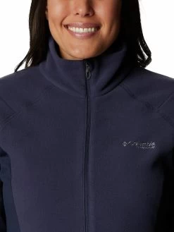 Columbia Women Blue Full Sleeve Titan Pass 2.0 II Fleece -Columbia Shop 3c6a834AR1351 467 5