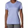 Columbia Women Purple Hike Short Sleeve Crew T-Shirt -Columbia Shop 3ca6ae3AR9805 567 1