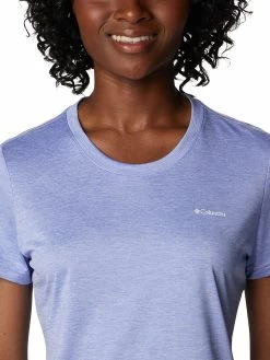 Columbia Women Purple Hike Short Sleeve Crew T-Shirt -Columbia Shop 3ca6ae3AR9805 567 2