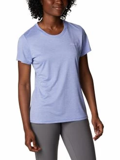Columbia Women Purple Hike Short Sleeve Crew T-Shirt -Columbia Shop 3ca6ae3AR9805 567 3