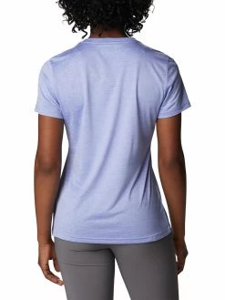 Columbia Women Purple Hike Short Sleeve Crew T-Shirt -Columbia Shop 3ca6ae3AR9805 567 4