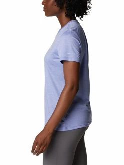 Columbia Women Purple Hike Short Sleeve Crew T-Shirt -Columbia Shop 3ca6ae3AR9805 567 5