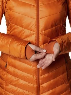 Columbia Women Orange Full Sleeve Joy Peak Mid Jacket -Columbia Shop 3df7834WR8569 858 4