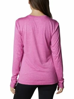 Columbia Women Pink Full Sleeve Hike Ls Shirt -Columbia Shop 43cc834AR0893 665 3