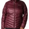 Columbia Women Purple Full Sleeve Joy Peak Jacket -Columbia Shop 4606834WR9968 671 1