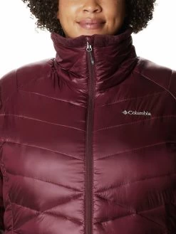 Columbia Women Purple Full Sleeve Joy Peak Jacket -Columbia Shop 4606834WR9968 671 4