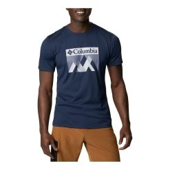 Columbia ZERO RULES - Funktionsshirt - Männer - Collegiate Navy/peak Fun Graphic