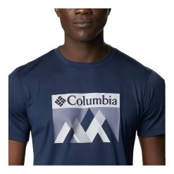 Columbia ZERO RULES - Funktionsshirt - Männer - Collegiate Navy/peak Fun Graphic -Columbia Shop 4701613 13790481 thickbox