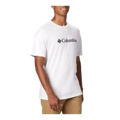 Columbia CSC BASIC LOGO - T-Shirt - Männer - White -Columbia Shop 4701627 13790543 thickbox