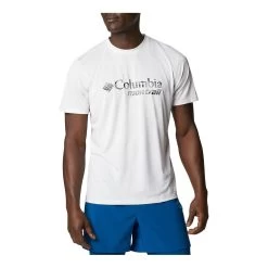 Columbia TRINITY TRAIL GRAPHIC - Funktionsshirt - Männer - White