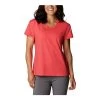 Columbia SUN TREK - Funktionsshirt - Frauen - Red Hibiscus Heather -Columbia Shop 4701705 16336739 thickbox