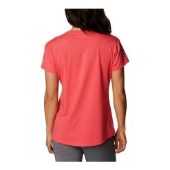 Columbia SUN TREK - Funktionsshirt - Frauen - Red Hibiscus Heather -Columbia Shop 4701705 16336740 thickbox