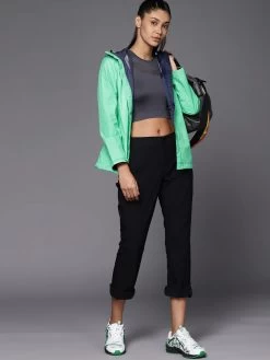 Columbia Womens Green Polyester Full Sleeve Arcadia II Rain Jacket -Columbia Shop 49b7a66RR2436 363 4