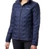 Columbia Women Blue Delta Ridge Down Jacket -Columbia Shop 4aadae3WK0259 466 1