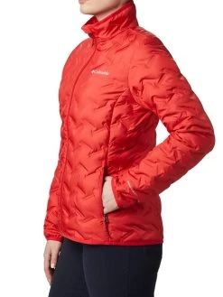 Columbia Women Red Delta Ridge Down Jacket -Columbia Shop 4e52ae3WK0259 658 3