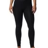 Columbia Womens Black Colour Midweight Stretch Tight Thermal Bottom -Columbia Shop 5109a71AL8127 011 1