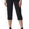 Columbia Womens Black Colour Silver Ridge Utility Capri -Columbia Shop 5109a71AR7360 010 1