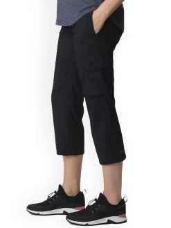 Columbia Womens Black Colour Silver Ridge Utility Capri -Columbia Shop 5109a71AR7360 010 2