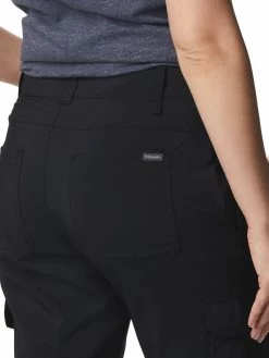 Columbia Womens Black Colour Silver Ridge Utility Capri -Columbia Shop 5109a71AR7360 010 5