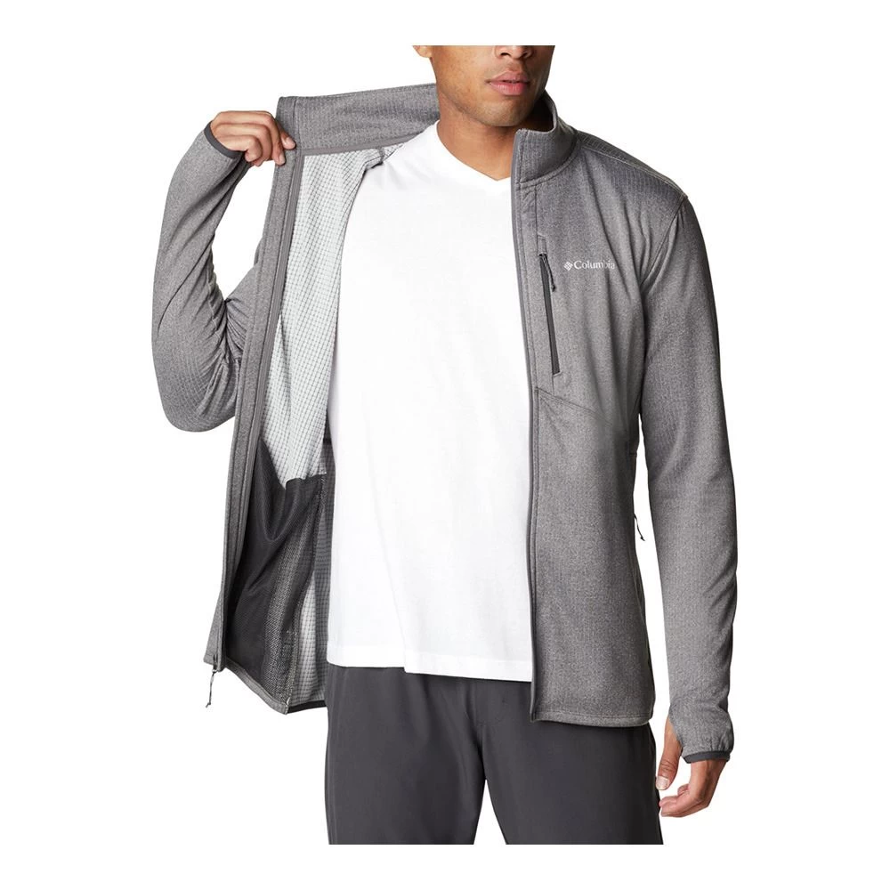 Columbia PARK VIEW - Fleece - Männer - Grey 4 Columbia PARK VIEW - Fleece - Männer - Grey – Bild 2
