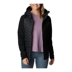 Columbia POWDER LITE HYBRID - Winterjacke - Frauen - Black -Columbia Shop 5267872 15393921 thickbox