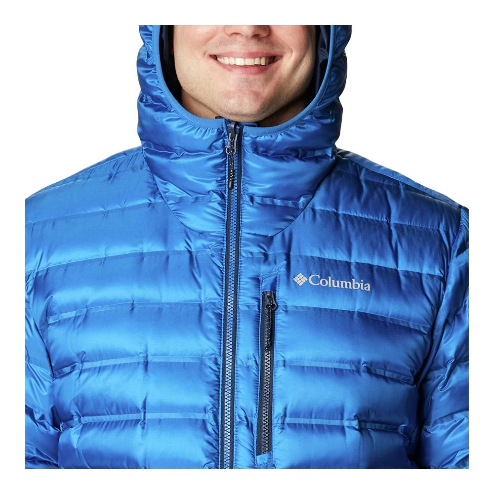 Columbia PEBBLE PEAK DOWN - Winterjacke - Männer - Blue 6 Columbia PEBBLE PEAK DOWN - Winterjacke - Männer - Blue – Bild 4