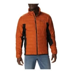 Columbia POWDER LITE HYBRID - Winterjacke - Männer - Orange