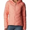 Columbia Womens Orange Color Polyester Fabric Full Sleeve Heavenly Hdd Jacket -Columbia Shop 529cac2WL0010 879 1