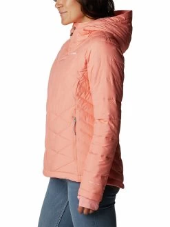 Columbia Womens Orange Color Polyester Fabric Full Sleeve Heavenly Hdd Jacket -Columbia Shop 529cac2WL0010 879 4
