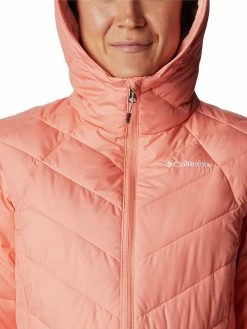 Columbia Womens Orange Color Polyester Fabric Full Sleeve Heavenly Hdd Jacket -Columbia Shop 529cac2WL0010 879 5