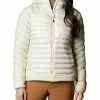 Columbia Women White Full Sleeve Labyrinth Loop Hooded Jacket -Columbia Shop 5310834WR4228 191 1