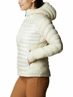 Columbia Women White Full Sleeve Labyrinth Loop Hooded Jacket -Columbia Shop 5310834WR4228 191 4